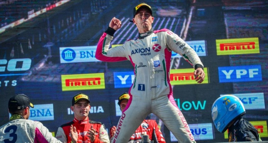 Leonel Pern&iacute;a gan&oacute; en Buenos Aires y es campe&oacute;n del TC2000