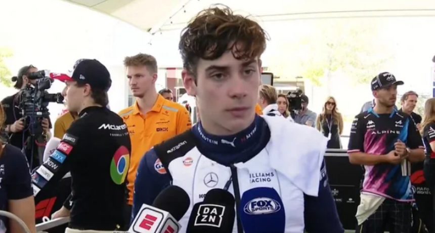 La divertida frase de Colapinto tras el GP de Austin: "Si no consigo butaca, me hago ingeniero"