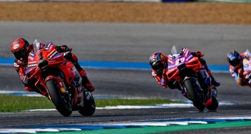 MotoGP: Bagnaia gan&oacute; en Tailandia y el campeonato est&aacute; m&aacute;s parejo que nunca