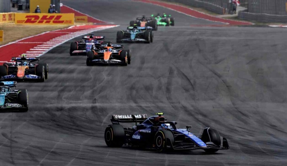 Fórmula 1: así le fue a Colapinto el año pasado en el GP de Estados Unidos
