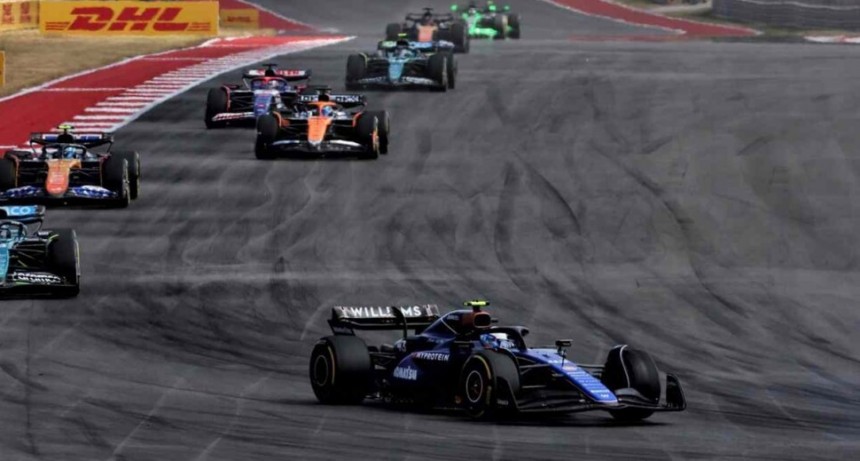 Fórmula 1: así le fue a Colapinto el año pasado en el GP de Estados Unidos