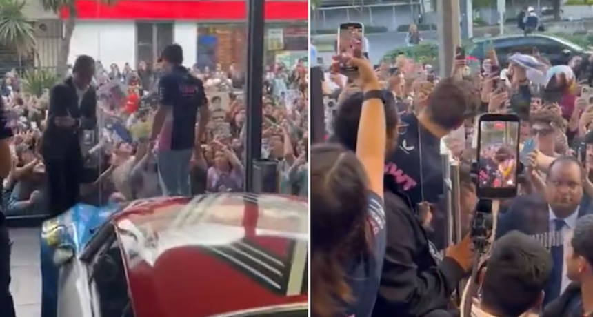&ldquo;La locura es total&rdquo;: los videos del furor que caus&oacute; Franco Colapinto en M&eacute;xico antes del GP de F&oacute;rmula 1