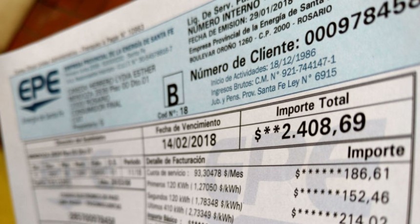 Se oficializ&oacute; el aumento de la luz en dos tramos y la EPE inform&oacute; descuentos