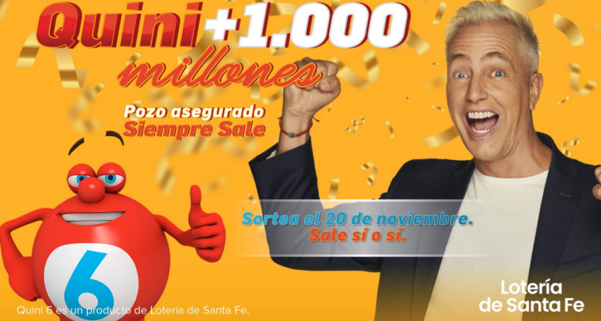Un santafesino gan&oacute; casi 190 millones en La Segunda del Quini 6