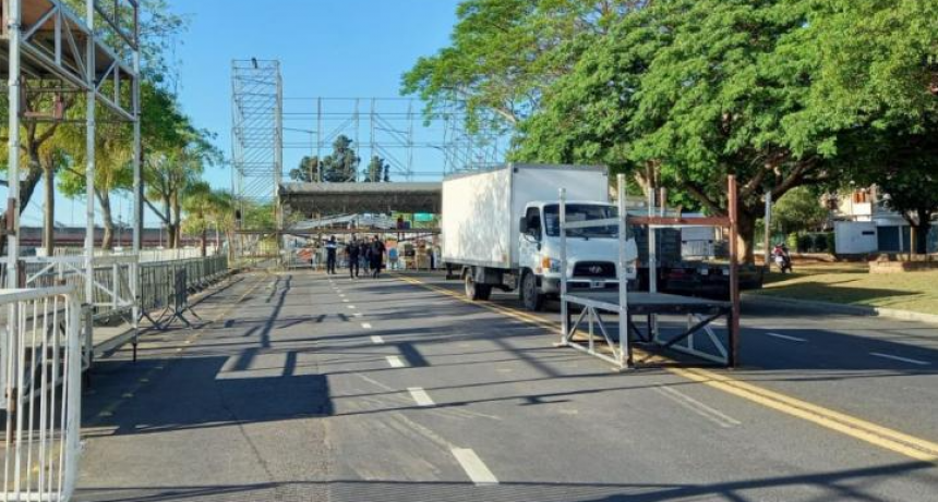 Comenzaron los cortes de tr&aacute;nsito por el aniversario 449&deg; de la ciudad