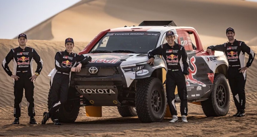 Toyota al Dakar con Lucas Moraes y Seth Quintero en lugar de Al-Attiyah