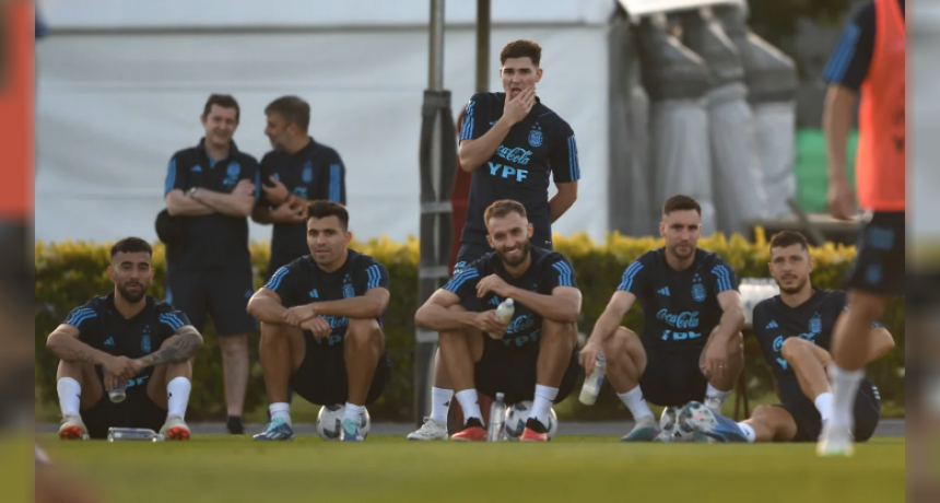 La Scaloneta se prepara para recibir a Uruguay con dos dudas en el ataque
