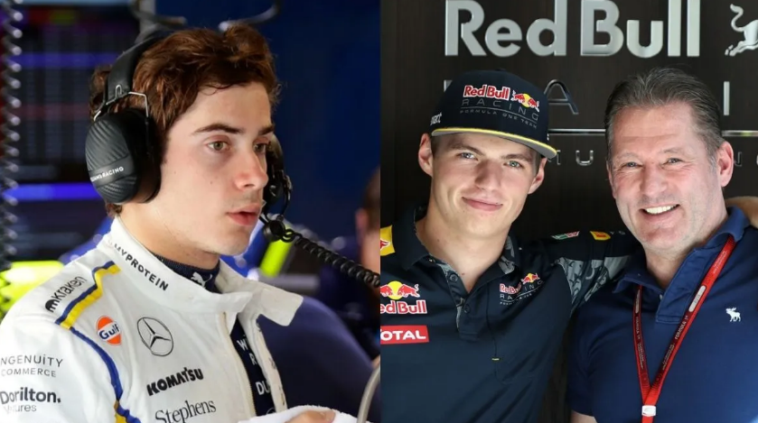 Qué dijo el padre de Verstappen sobre la posible llegada de Colapinto a Red Bull