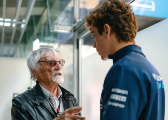 F1: el encuentro entre Franco Colapinto y Bernie Ecclestone