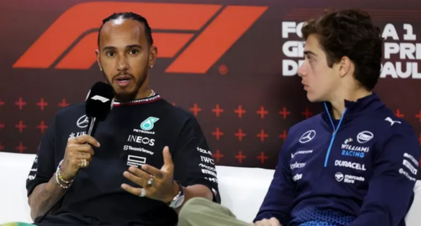 Lewis Hamilton elogi&oacute; a Colapinto y lo candidate&oacute; para ocupar una butaca en la temporada 2025