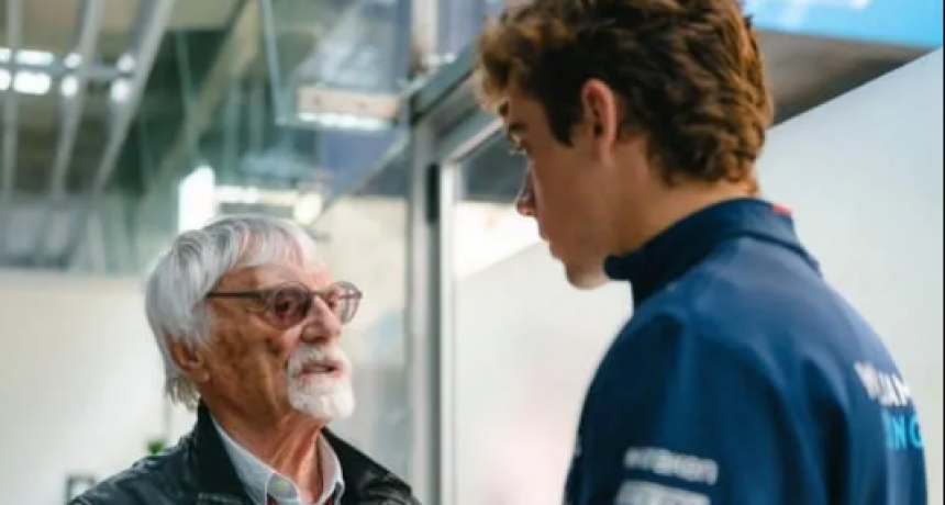 F1: el encuentro entre Franco Colapinto y Bernie Ecclestone