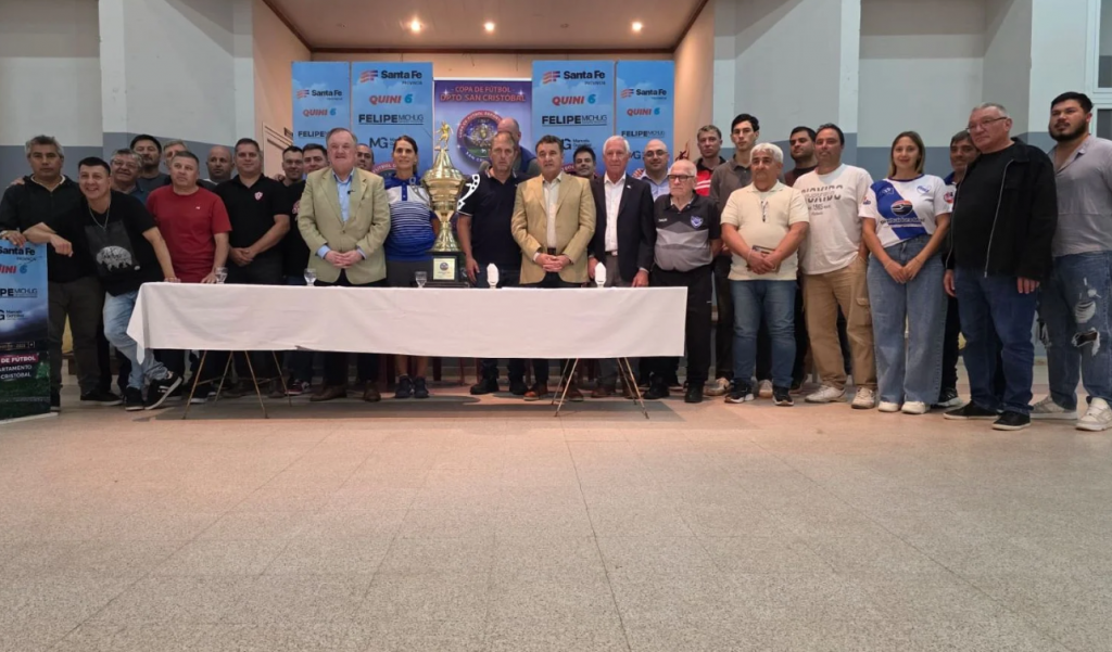 Se presentó en Suardi la 3° Edición de la Copa de Fútbol “Departamento San Cristóbal” – 2026