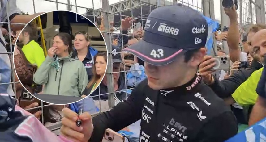 El conmovedor encuentro de Colapinto con los argentinos en el GP de Brasil: la secuencia que emocion&oacute; hasta las l&aacute;grimas a su manager