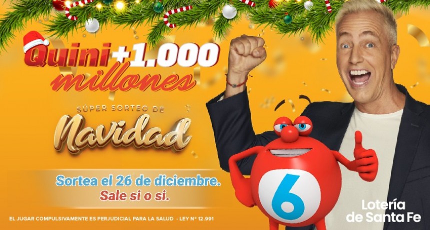 Vuelve el Quini + 1.000 millones para estas fiestas