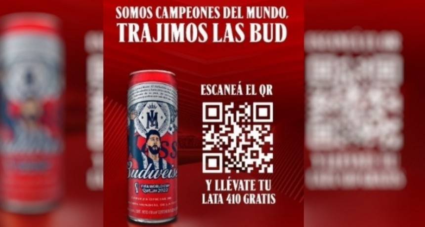 Budweiser regala las cervezas que no pudo vender en Qatar