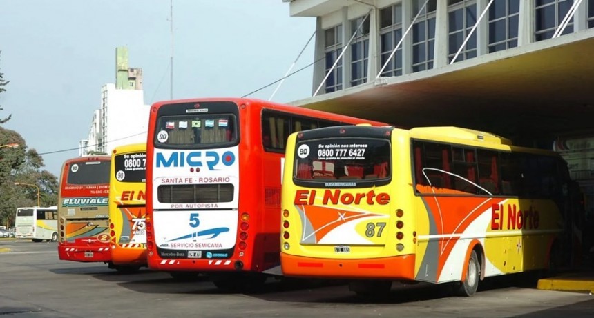 Colectivos de servicio interurbano suspendieron el servicio nocturno
