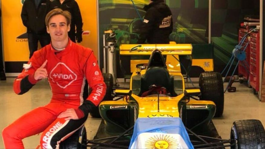 El argentino que estuvo en los test de la Fórmula 2 correrá en Buenos Aires