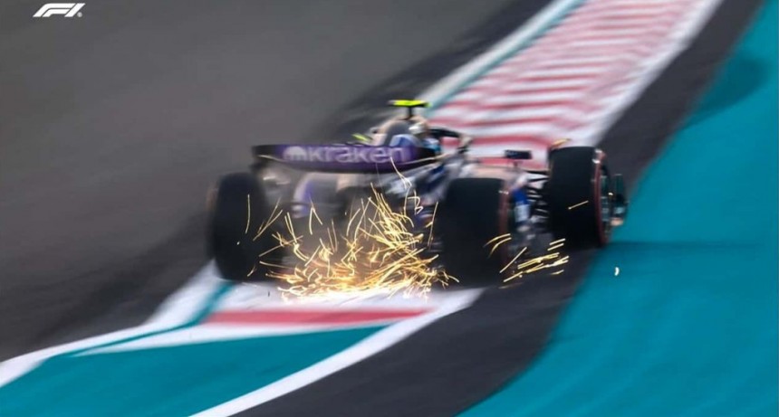 Tras una buena primera Pr&aacute;ctica, Franco Colapinto no termin&oacute; la segunda del Gran Premio de Abu Dhabi y qued&oacute; &uacute;ltimo
