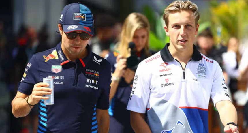 Red Bull anunciar&iacute;a a Lawson como reemplazo de &ldquo;Checo&rdquo; P&eacute;rez: &iquest;se abre una puerta para Colapinto?